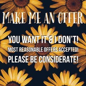 MAKE ME AN OFFER! 🌻